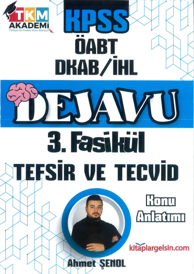 DEJAVU 3. FASİKÜL TEFSİR VE TECVİD Vivo Fotokopi Merkezi