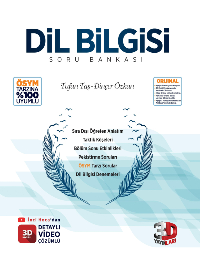 3D DİL BİLGİSİ SORU BANKASI Vivo Fotokopi Merkezi
