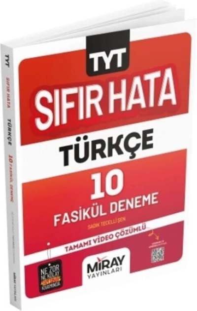 TYT Türkçe 40x10 Fasikül Denemeler Miray Yayınları Vivo Fotokopi Merkezi