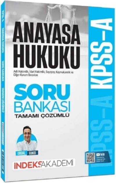 KPSS A Grubu Anayasa Hukuku Soru Bankası Çözümlü - Erdal Fanid İndeks Akademi Yayıncılık Vivo Fotokopi Merkezi
