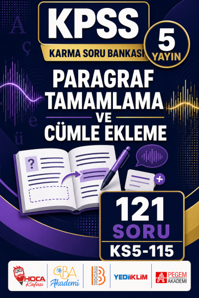 Paragraf Tamamlama ve Cümle Ekleme 5 Yayın 121 Soru Vivo Fotokopi Merkezi