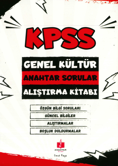 KPSS GK ANAHTAR SORULAR ALIŞTIRMA KİTABI (TARİH-COĞ.-VAT.) Vivo Fotokopi Merkezi