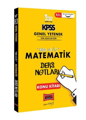 KPSS Lisans Genel Yetenek Matematik Kısa ve Öz Ders Notları