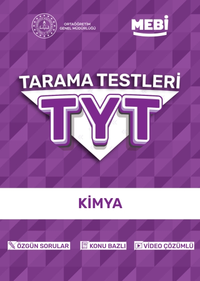 TYT Tarama Testleri Kimya MEBİ OGM Vivo Fotokopi Merkezi