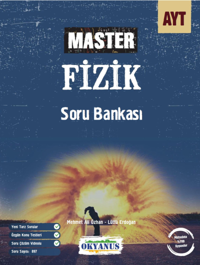 AYT Master Fizik Soru Bankası Okyanus Yayınları Vivo Fotokopi Merkezi