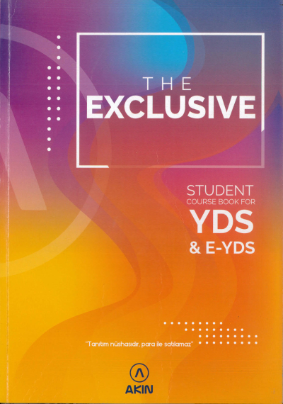 THE EXCLUSIVE STUDENT COURSE BOOK FOR YDS & E-YDS Vivo Fotokopi Merkezi