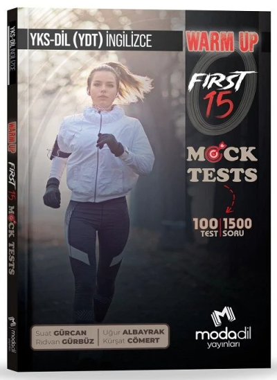 YKSDİL İngilizce WARM UP First 15 Mock Tests Modadil Yayınları Vivo Fotokopi Merkezi