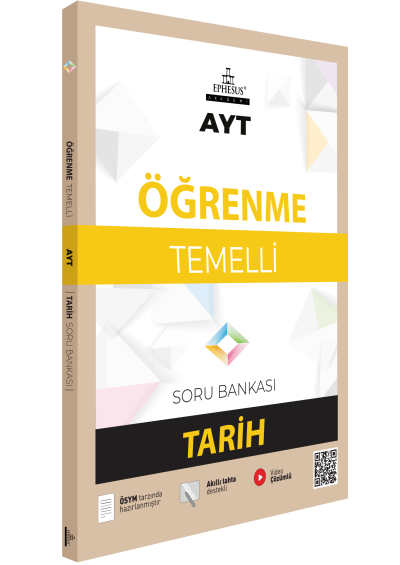 AYT-ÖĞRENME TEMELLİ TARİH SORU BANKASI EPHESUS YAYINLARI