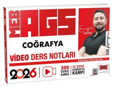 2026 MEB-AGS Coğrafya Video Ders Notları Yargı Yayınları Vivo Fotokopi Merkezi