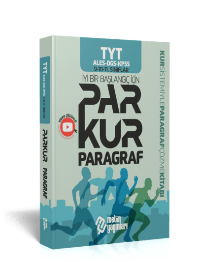 Parkur Paragraf Soru Kitabı Video Çözümlü Metin Yayınları Vivo Fotokopi Merkezi