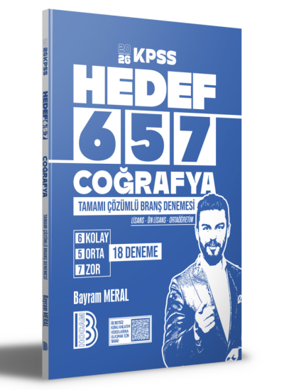 2026 KPSS Coğrafya Tamamı Çözümlü 18 Deneme Benim Hocam Yayınları Vivo Fotokopi Merkezi