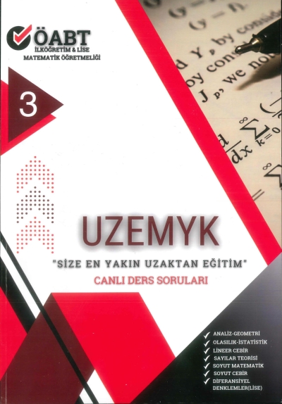 UZEMYK Canlı Ders Soruları İlköğretim Lise Mat Öğretmenliği Yüksel Keleş Vivo Fotokopi Merkezi