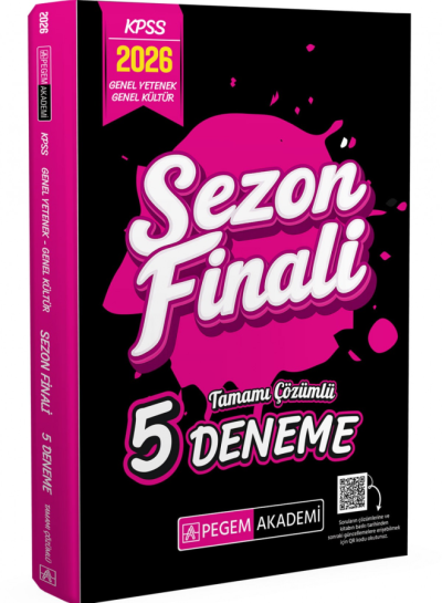 2026 KPSS Genel Yetenek Genel Kültür Sezon Finali Tamamı Çözümlü 5 Deneme Pegem Yayınları Vivo Fotokopi Merkezi
