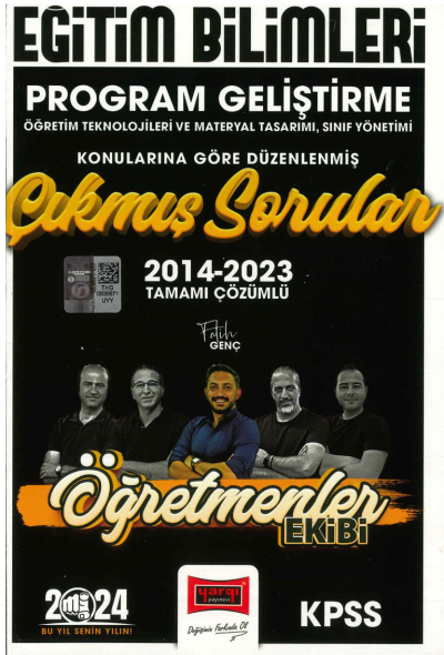 PROGRAM GELİŞTİRME 2014-2023 TAMAMI ÇÖZÜMLÜ ÇIKMIŞ SORULAR (ÖĞRETMENLER EKİBİ) Vivo Fotokopi Merkezi