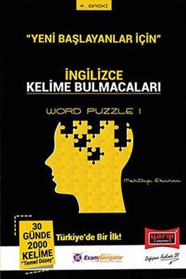 YENİ BAŞLAYANLAR İÇİN İNGİLİZCE KELİME BULMACALARI WORD PUZZLE 1 Vivo Fotokopi Merkezi