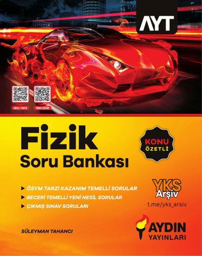 AYT Fizik Konu Özetli Soru Bankası Aydın Yayınları Vivo Fotokopi Merkezi