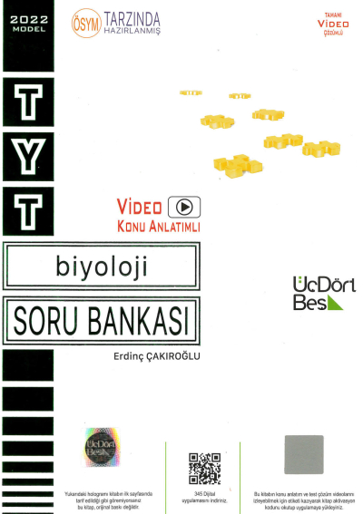 TYT Biyoloji Soru Bankası Vivo Fotokopi Merkezi