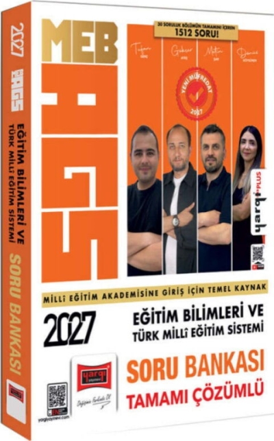MEB-AGS Eğitim Bilimleri ve Türk Milli Eğitim Sistemi Tamamı Çözümlü Soru Bankası Yargı Yayınları Vivo Fotokopi Merkezi