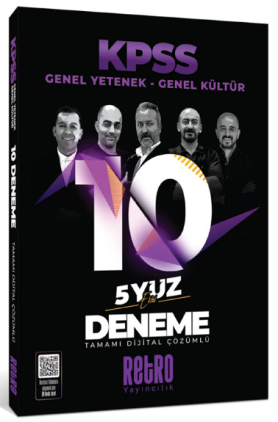KPSS Genel Yetenek Genel Kültür 10 Lu Deneme Retro Yayıncılık Vivo Fotokopi Merkezi