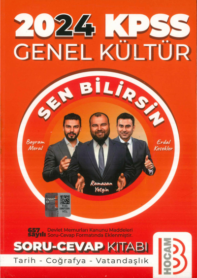 GK SEN BİLİRSİN SORU CEVAP KİTABI (TARİH-COĞ.-VAT.) Vivo Fotokopi Merkezi