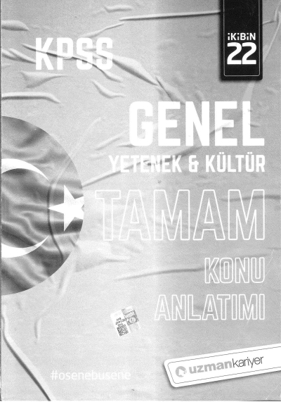 GY GK TAMAM KONU ANLATIMI TEK KİTAP Vivo Fotokopi Merkezi