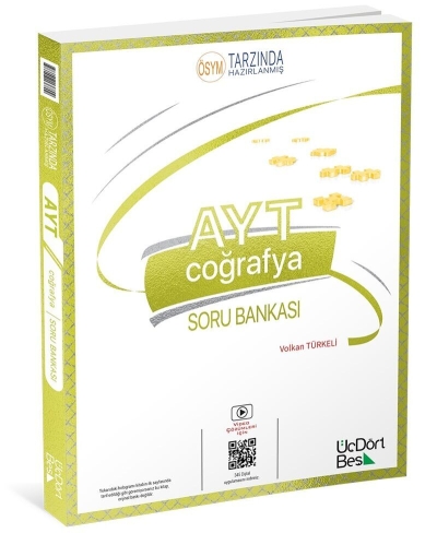 2027 AYT Coğrafya Soru Bankası Üç Dört Beş Yayınları Vivo Fotokopi Merkezi