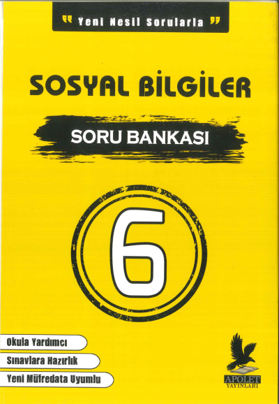 6.SINIF SOSYAL BİLGİLER SORU BANKASI Apolet Yayınları Vivo Fotokopi Merkezi