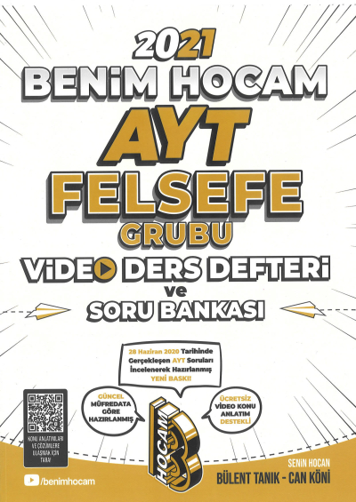 AYT FELSEFE GRB VİDEO DERS DEFTERİ VE SORU BANK Vivo Fotokopi Merkezi