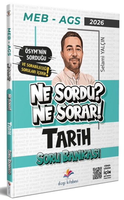 2026 MEB-AGS Tarih Soru Bankası Çözümlü Selami Yalçın Dizgi Kitap Vivo Fotokopi Merkezi