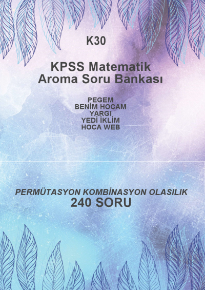 PERMÜTASYON KOMBİNASYON OLASILIK --240 SORU-- Vivo Fotokopi Merkezi