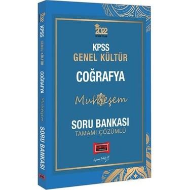 2022 KPSS Genel Yetenek Genel Kültür MUHTEŞEM COĞRAFYA Soru Bankası  Vivo Fotokopi Merkezi