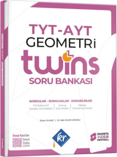 2027 TYT - AYT Twins Geometri Soru Bankası KR Akademi Vivo Fotokopi Merkezi