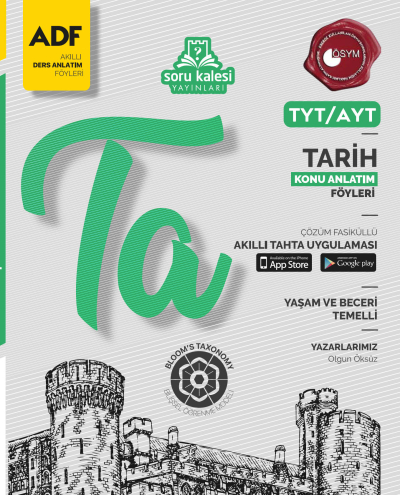Soru Kalesi TYT AYT Tarih Konu Anlatım Föyleri Vivo Fotokopi Merkezi