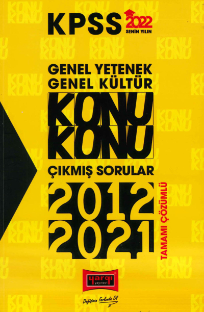 GKGY KONU KONU TÜM DERSLER 2012-2021 ÇÖZÜMLÜ ÇIKMIŞ SORULAR Vivo Fotokopi Merkezi