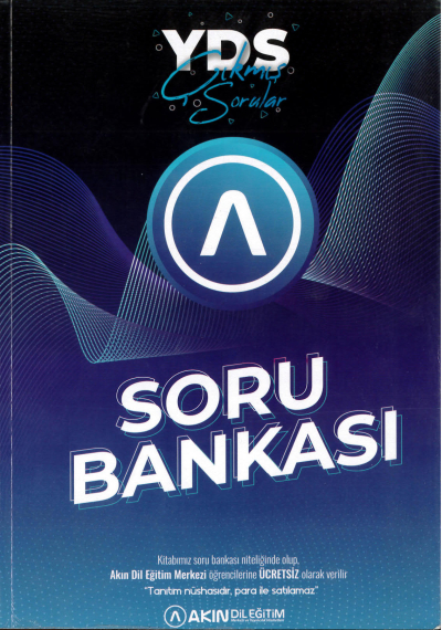 YDS ÇIKMIŞ SORULAR SORU BANKASI (2013-2022) Vivo Fotokopi Merkezi