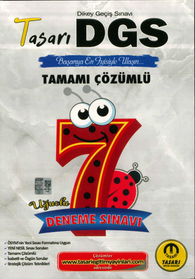 DGS UĞURLU 7 DENEME TAMAMI ÇÖZÜMLÜ Vivo Fotokopi Merkezi