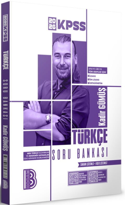 2026 KPSS Türkçe Tamamı Video Çözümlü Soru Bankası Benim Hocam Yayınları Vivo Fotokopi Merkezi