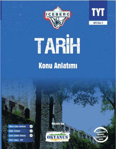 TYT Iceberg Tarih Konu Anlatımı Okyanus Yayınları Vivo Fotokopi Merkezi