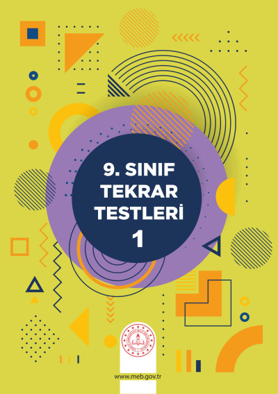 9. Sınıf Tekrar Testleri 1 Vivo Fotokopi Merkezi