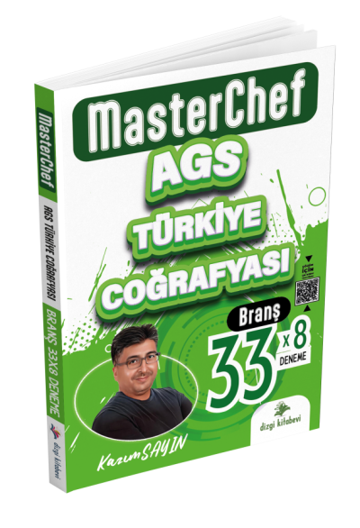 2025 MEB AGS Türkiye Coğrafyası Masterchef 33x8 Deneme Çözümlü Dizgi Kitap Vivo Fotokopi Merkezi