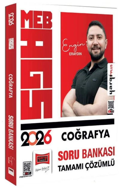 2026 MEB-AGS Tamamı Çözümlü Coğrafya Soru Bankası (Engin Eraydın) Yargı Yayınları Vivo Fotokopi Merkezi