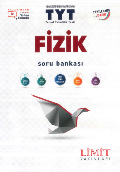TYT Fizik Soru Bankası Limit Yayınları Vivo Fotokopi Merkezi