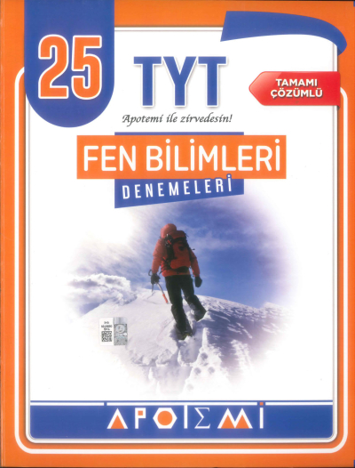 TYT Fen Bilimleri 25 Deneme Apotemi Yayınları Vivo Fotokopi Merkezi