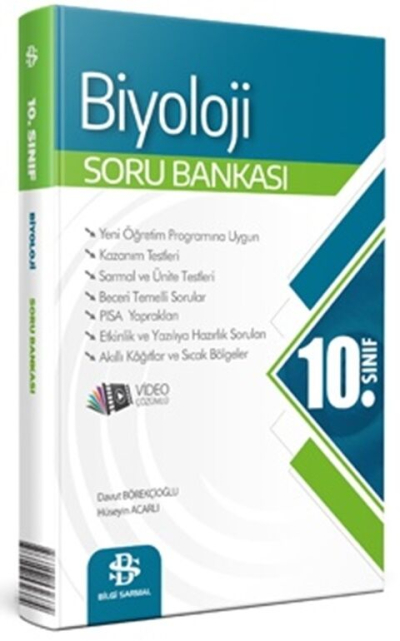 10. Sınıf Biyoloji Soru Bankası Bilgi Sarmal Yayınları Vivo Fotokopi Merkezi
