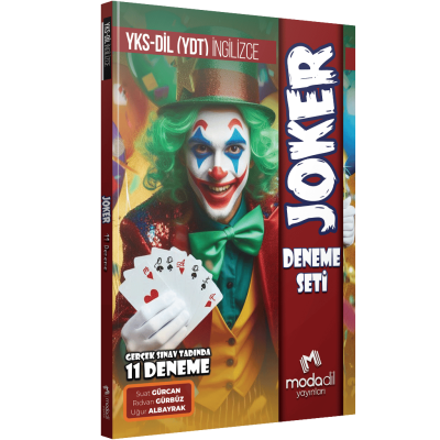 YKS DİL Joker 11 Deneme Seti Modadil Yayınları Vivo Fotokopi Merkezi
