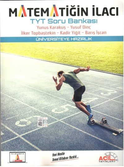 Acil Yayınları TYT Matematiğin İlacı Soru Bankası Vivo Fotokopi Merkezi