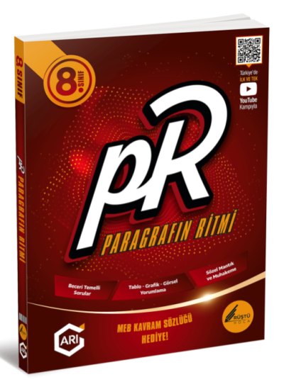 8. Sınıf Paragrafın Ritmi (LGS Hazırlık) Arı Yayıncılık Vivo Fotokopi Merkezi