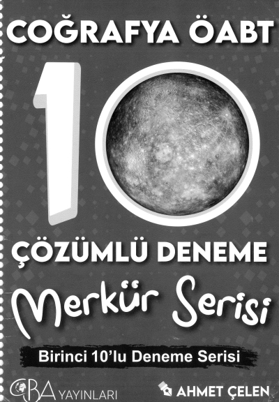 COĞRAFYA ÖABT ÇÖZÜMLÜ 10 DENEME MERKÜR SERİSİ