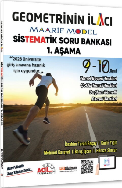 2028 TYT AYT Geometrinin İlacı Maarif Model Sistematik Soru Bankası 1 Acil Yayınları Vivo Fotokopi Merkezi