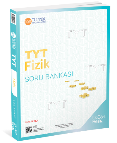 2025 TYT Fizik Soru Bankası Üç Dört Beş Yayınları Vivo Fotokopi Merkezi